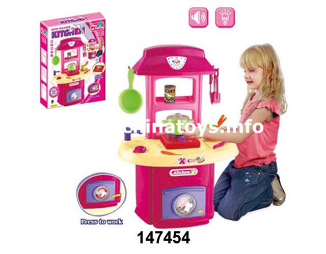 Top Sale Novelty Plastic Kitchen Set Toy (147454)