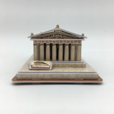 Parthenon 3d puzzle card,Parthenon DIY Fun & Educational,baby puzzle