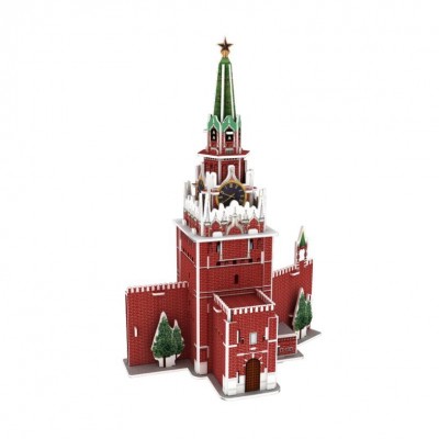 Innovative 3D-Puzzle - SPASSKAYA TOWER , KREMLIN - Moscow, Russia - Historical Buildings series