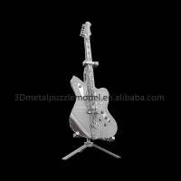 Metallic Nano DIY Musical Instrument Lead guitar 3D Metal Puzzle